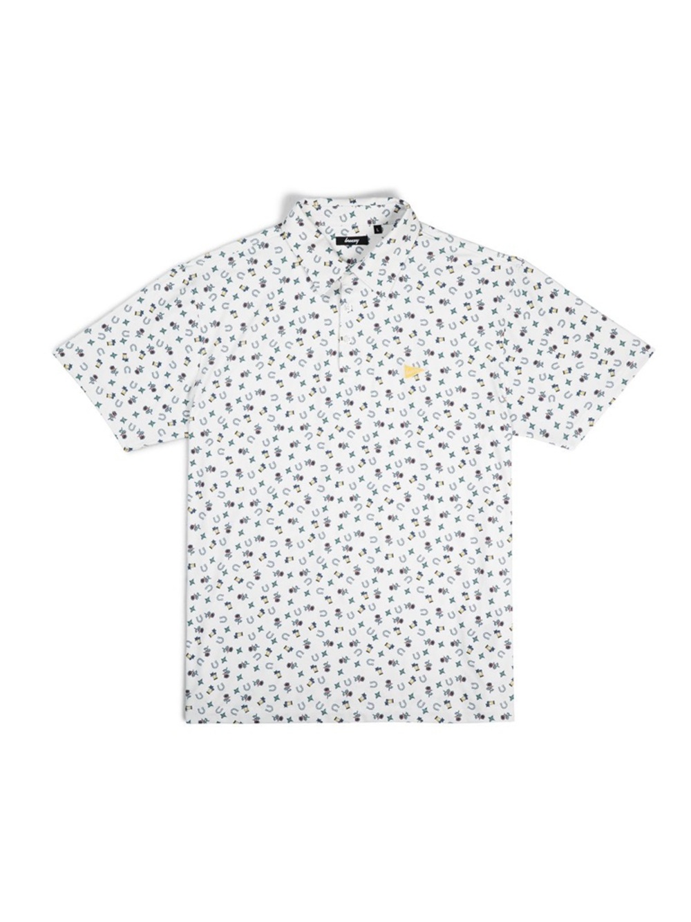 Breezy Golf The Derby Days Polo men’s medium